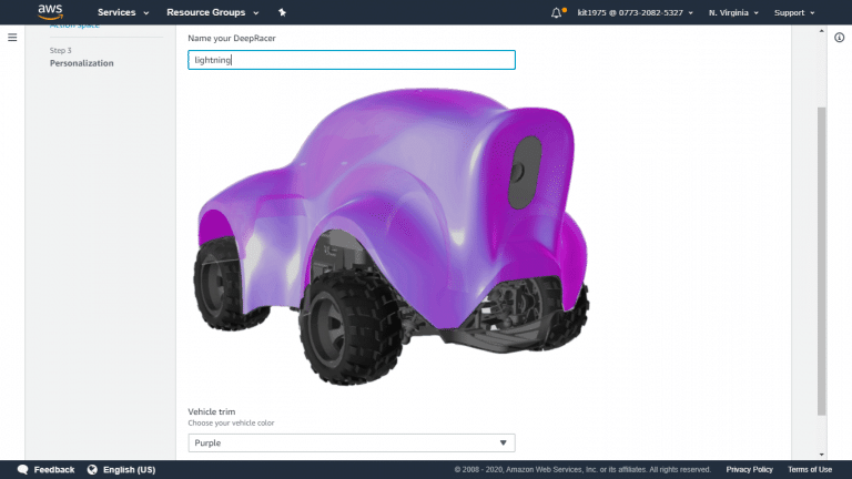 AWS DeepRacer Build New Vehicle - CloudySave